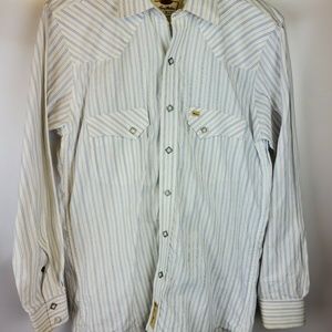Larry Mahan Cowboy Collection Mens S Pearl Snap